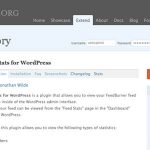 Plugin Feed Stats For Wordpress: Intégrer Vos Statistiques Feedburner Dans Votre Blog!