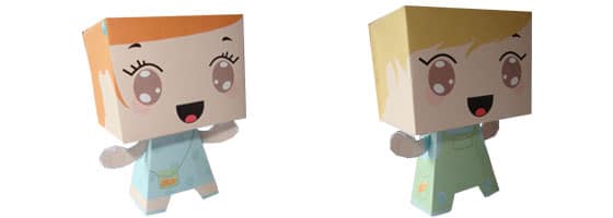 milleetunefeuilles-paper-toys