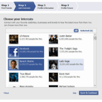 Facebook Suggère des Pages à ses Nouveaux Utilisateurs!