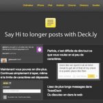 Découvrez Deck.ly de TweetDeck En Video Et En Images!