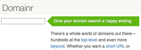 Trouver Un Nom De Domaine Avec Domainr