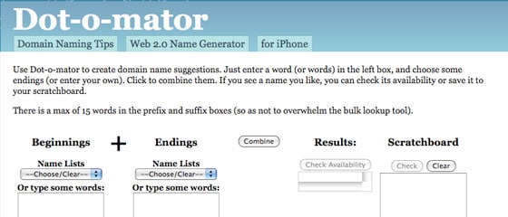 Trouver Nom De Domaine Avec Dotomator