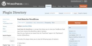 Feed Stats For Wordpress - Feed Stats Pour Wordpress
