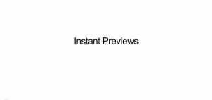 google-instant-previews