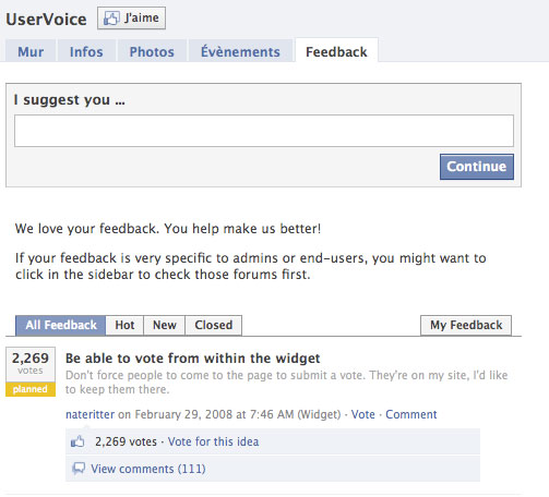 uservoice