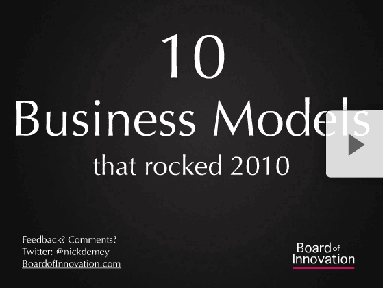 10 Business Modèles Gagnants En 2010