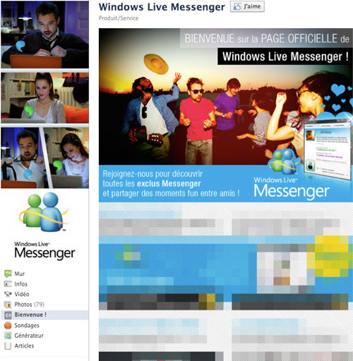 windows-live-messenger-facebook-page