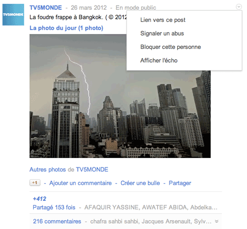 google-ripples-afficher-echo