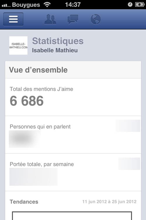 facebook-application-statistiques