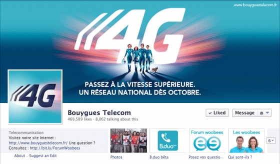 page-facebook-Bouygues-Telecom