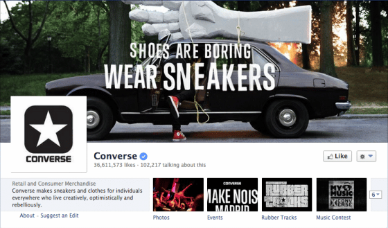 page-facebook-Converse