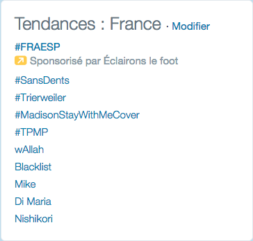 tendances twitter