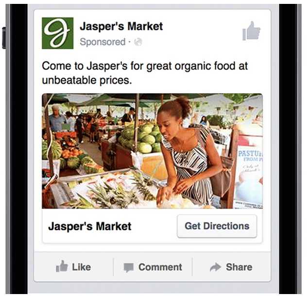 annonce facebook locale