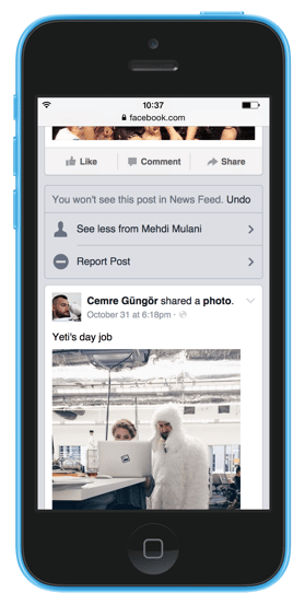 controle fil actualite facebook