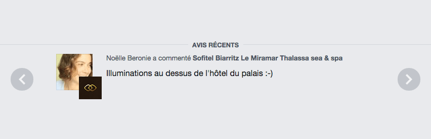 facebook places avis recents