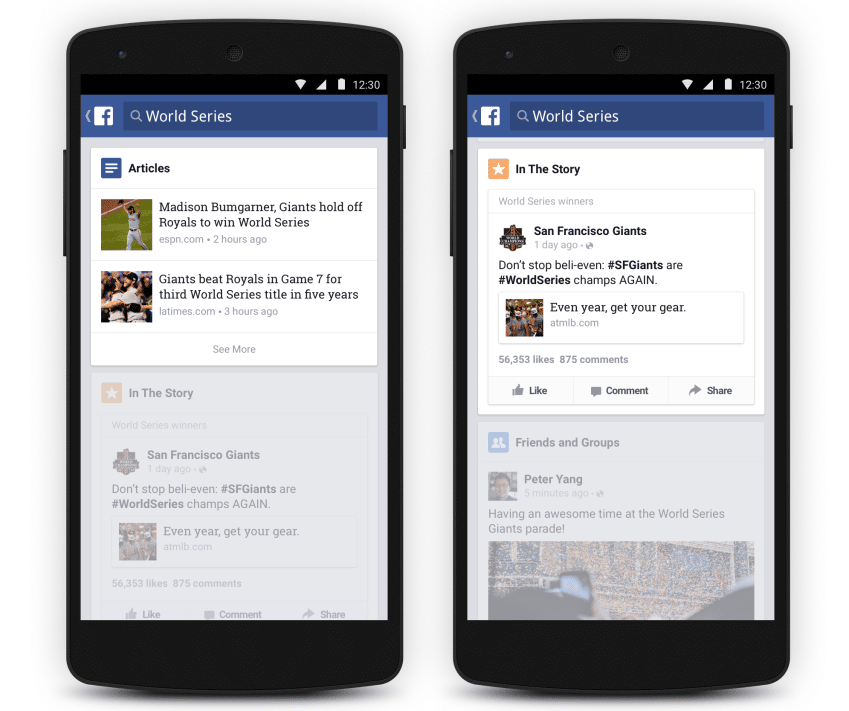 populaires facebook filtres