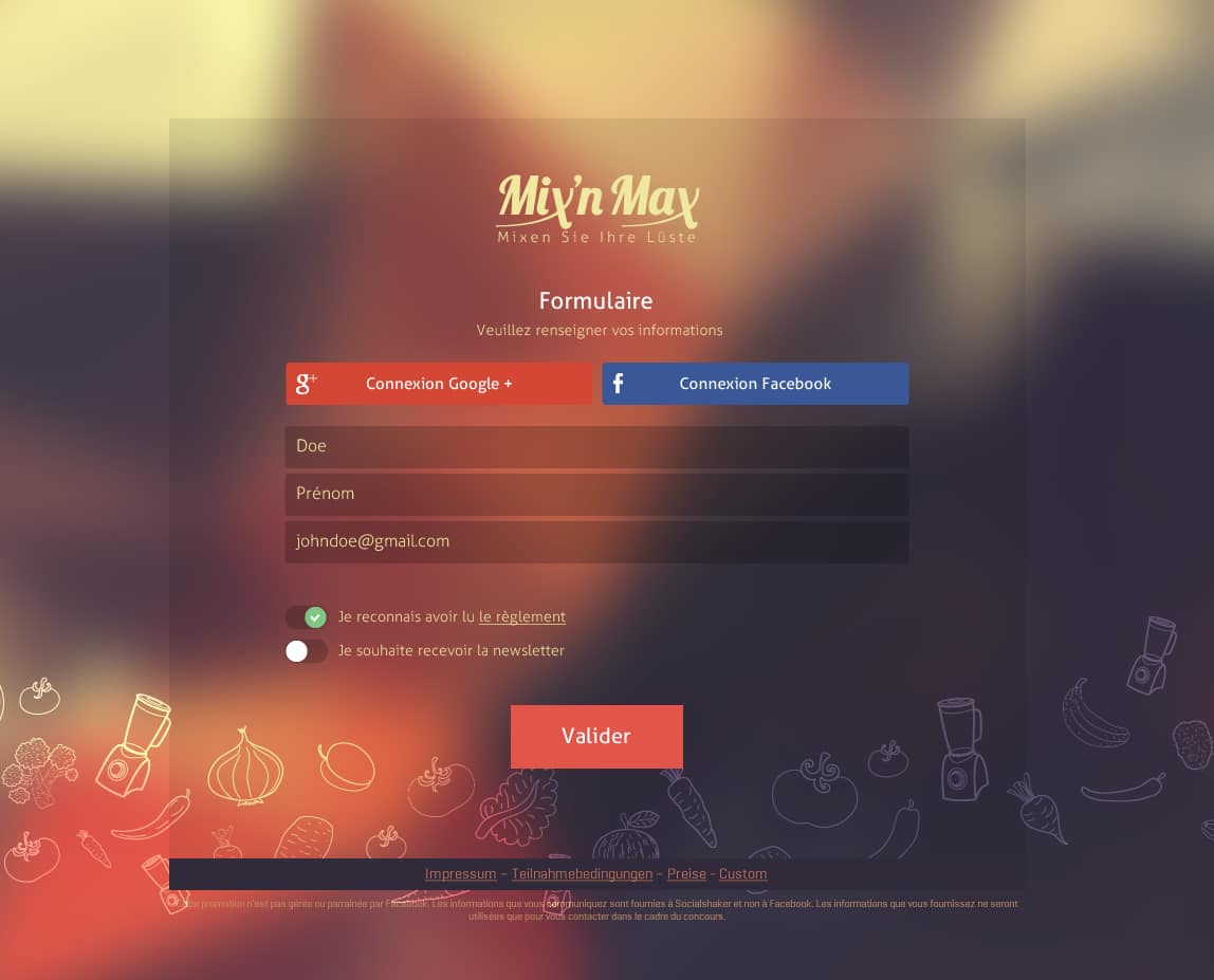 socialshaker-mini-site