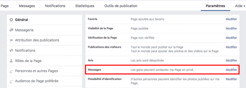 message-prive-facebook-page