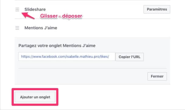 facebook-modele-page-facebook-template-options