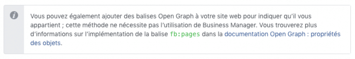 balises meta fb pages facebook