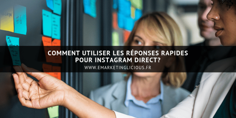 reponses rapides instagram direct