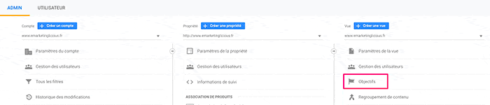 parametres utm reseaux sociaux obejctif conversion google analytics