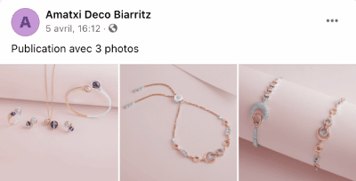 publication facebook 3 images