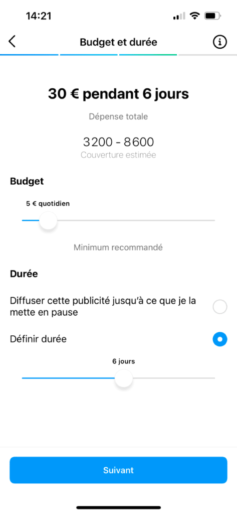 booster reel instagram objectifs budget et durée