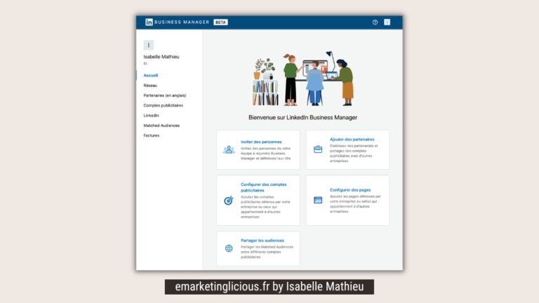creer business manager linkedin