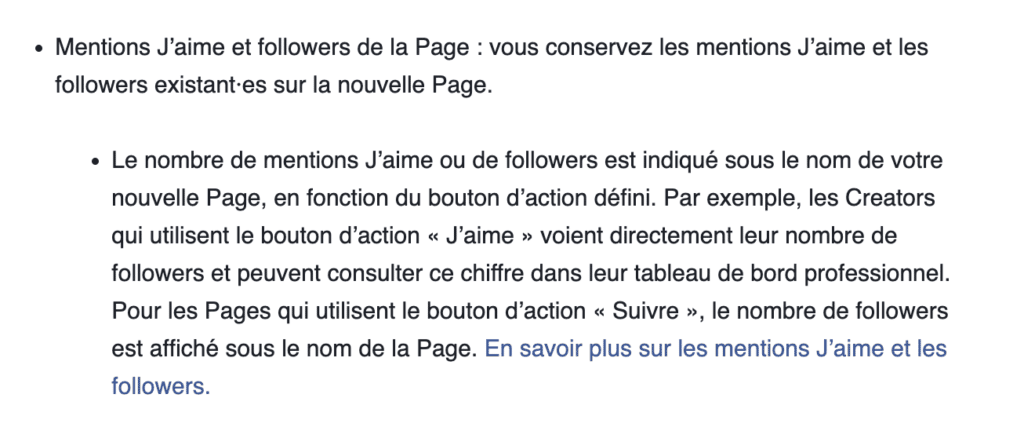 nombre mentions j aime nombre abonnes page facebook