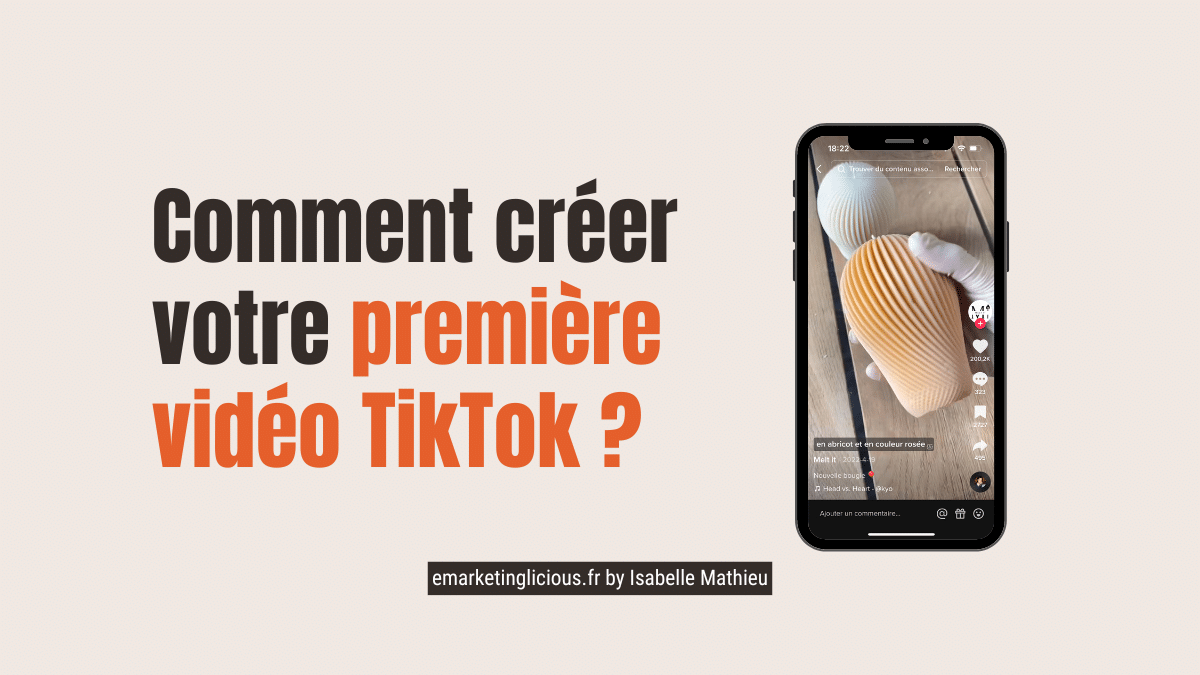 comment creer premiere video tiktok