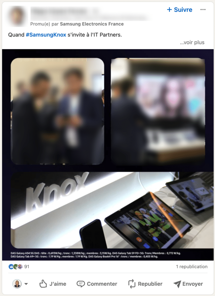 exemple thought leader ad linkedin